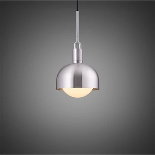 Buster+Punch Linear Forked Shade Globe Opal medium függőlámpa, rozsdamentes acél / E27 / RFP-833101