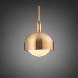 Buster+Punch Forked Shade Globe Opal large függőlámpa, sárgaréz / E27 / RFP-813093