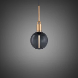 Buster+Punch Forked Globe Smoked medium függőlámpa, sárgaréz / E27 / RFP-493099
