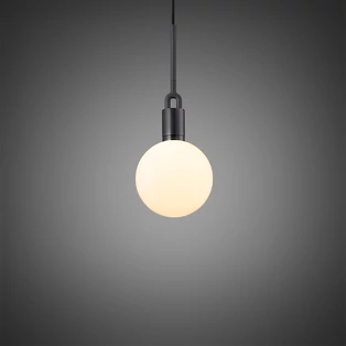 Buster+Punch Forked Globe Opal medium függőlámpa, fegyverszürke / E27 / RFP-873117