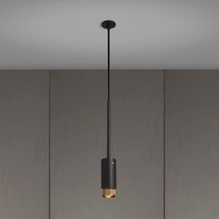 Buster+Punch Exhaust Graphite Pendant függőlámpa, sárgaréz Linear / GU10 / REIG-183926
