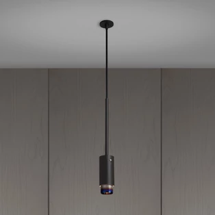 Buster+Punch Exhaust Graphite Pendant lámpa, égetett acél Linear / GU10 / REIG-683927