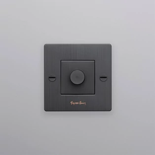 Buster+Punch Cross 1G fényerőszabályzó kapcsoló, füstös bronz / 250W / CDK-453437