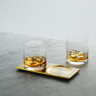 Buster+Punch Machined Whisky szett sárgaréz / UK-MA-WHI-BR-A