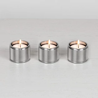 Buster+Punch Tealight gyertyatartó 3-as szett rozsdamentes acél / RCH-0711