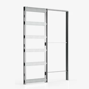 Falban futó tolóajtó tokszerkezet - Ermetika EvoKit