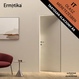 Ermetika xREVERx falsíkban záródó tapétaajtó szett