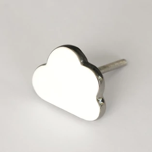 Ethno Home ezüst bútorgomb