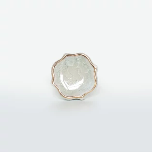 Ethno Home fehér bútorgomb