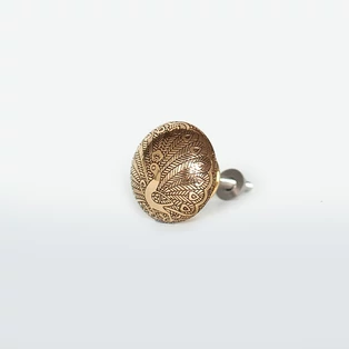 Ethno Home páva mintás bútorgomb