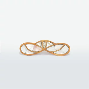 Ethno Home gyöngyház és arany bútorfogantyú