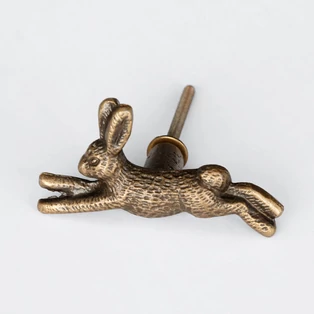 Ethno Home futó nyúl bútorgomb