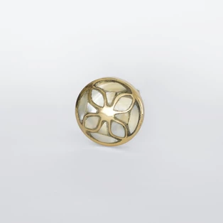 Ethno Home gyögyház és arany bútorgomb