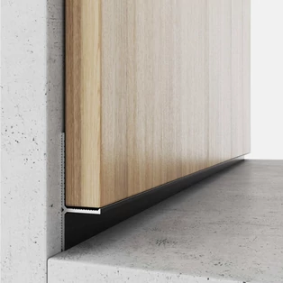 Enup Type 2.3. lábazati árnyékprofil panelekhez és csempékhez, 15 mm