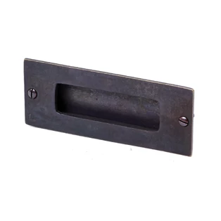 Jolie Contour antik bronz süllyesztett bútorfogantyú 