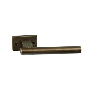 Jolie Core antik bronz téglalaprozettás kilincsgarnitúra