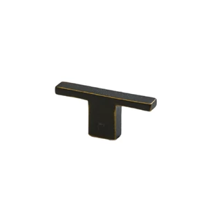 Jolie Verve antik bronz T bútorgomb