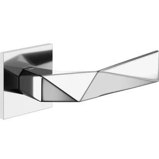 DND Luxury lapos négyzetrozettás kilincsgarnitúra