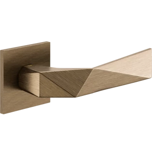 DND Luxury lapos négyzetrozettás kilincsgarnitúra