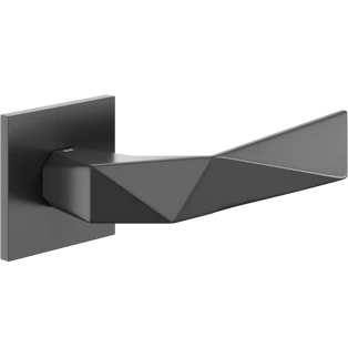 DND Luxury lapos négyzetrozettás kilincsgarnitúra