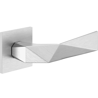 DND Luxury lapos négyzetrozettás kilincsgarnitúra