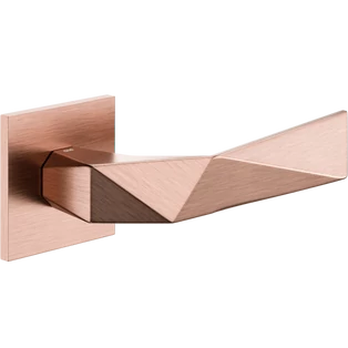 DND Luxury lapos négyzetrozettás kilincsgarnitúra