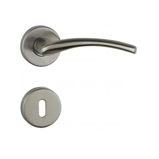 Maestro Cool szatén nikkel körrozettás kilincsgarnitúra