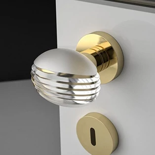 Glass Design OVO Rigato körrozettás BB alsó rozettával 