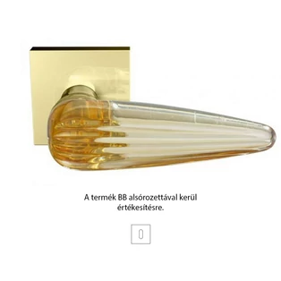 Glass Design OKA HOME négyzetrozettás BB alsó rozettával