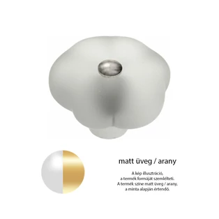 Matt üveg / Arany