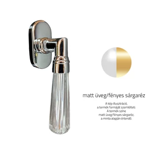 Glass Design ELKA Rigata DK ablakkilincs