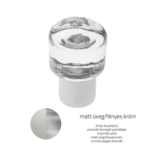 Matt üveg / Fényes króm
