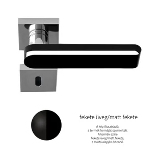 Fekete üveg  / Matt fekete