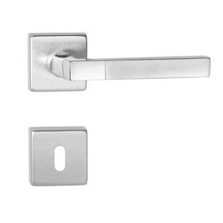 Maestro Arizona króm - matt króm négyzetrozettás kilincsgarnitúra