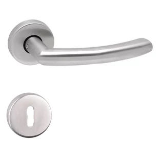 Maestro Gino rozsdamentes acél körrozettás kilincsgarnitúra