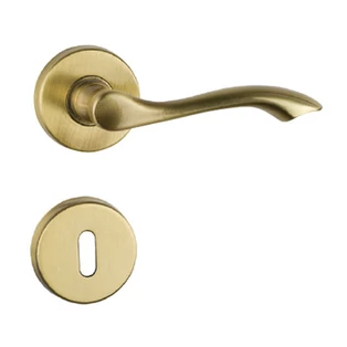 Maestro Madeira súrolt bronz körrozettás kilincsgarnitúra