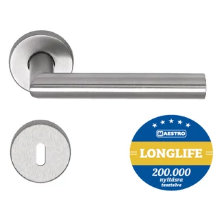 Maestro Thema Pro Fire DIN 3 T30 lonfglife inox tűzgátló kilincsgarnitúra.