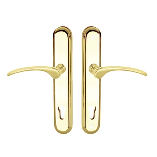 Maestro Sofia Universal biztonsági bejárati ajtó kilincsgarnitúra réz