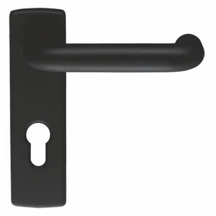 Maestro Ursula fekete rövidcímes kilincsgarnitúra 72 PZ