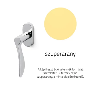 Olivari Agata szuperarany ablakfélkilincs