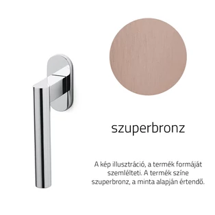 Olivari Euclide szuperbronz ablakfélkilincs