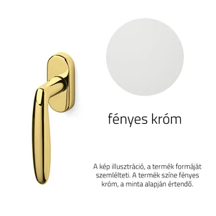 Fényes króm Fényes króm