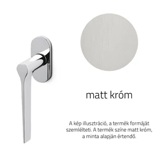 Matt króm Matt króm