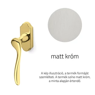 Matt króm Matt króm