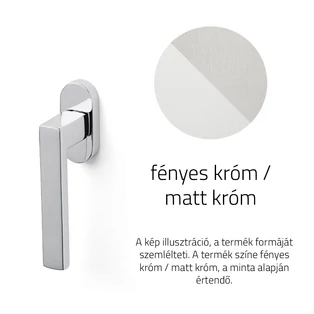 Fényes króm / Matt króm Fényes króm / Matt króm