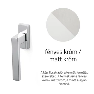 Fényes króm / Matt króm Fényes króm / Matt króm
