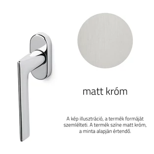 Matt króm Matt króm