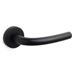 Olivari Tizianella F matt fekete körrozettás kilincsgarnitúra