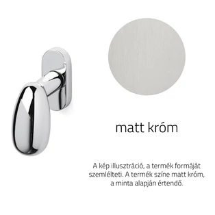 Matt króm Matt króm