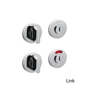 Olivari Link fényes króm WC alsó körrozetta H200V6